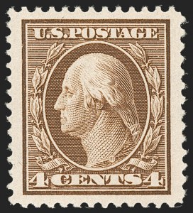 Sale Number 1206, Lot Number 411, 1910-13 Washington-Franklin Issue (Scott 374-396) Sale Number 1206, Lot Number 411, 1910-13 Washington-Franklin Issue (Scott 374-396)