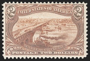 Sale 1217, Lot 1038, 1898 Trans-Mississippi Issue (Scott 285-293), $2.00 Trans-Mississippi (293) Sale 1217, Lot 1038, 1898 Trans-Mississippi Issue (Scott 285-293)