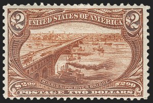 Sale 1217, Lot 1042, 1898 Trans-Mississippi Issue (Scott 285-293), $2.00 Trans-Mississippi (293) Sale 1217, Lot 1042, 1898 Trans-Mississippi Issue (Scott 285-293)