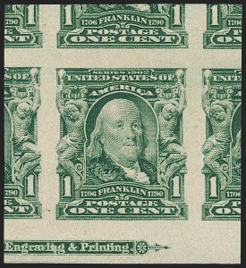 Sale Number 1217, Lot Number 1060, 1902-08 Issues (Scott 300-320) Sale Number 1217, Lot Number 1060, 1902-08 Issues (Scott 300-320)