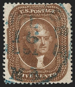 Sale Number 1219, Lot Number 117, 5c 1857-60 Issue (Scott 27-30A) Sale Number 1219, Lot Number 117, 5c 1857-60 Issue (Scott 27-30A)