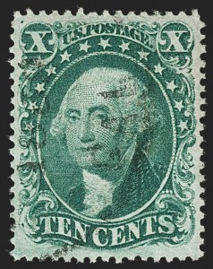 Sale Number 1219, Lot Number 122, 10c-12c 1857-60 Issue (Scott 31-36B) Sale Number 1219, Lot Number 122, 10c-12c 1857-60 Issue (Scott 31-36B)