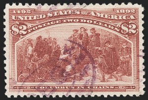 Sale Number 1219, Lot Number 437, 1893 Columbian Issue (Scott 230-245) Sale Number 1219, Lot Number 437, 1893 Columbian Issue (Scott 230-245)