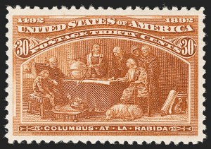 Sale Number 1227, Lot Number 2911, 1c- 50c 1893 Columbian Issue (Scott 230-240) Sale Number 1227, Lot Number 2911, 1c- 50c 1893 Columbian Issue (Scott 230-240)