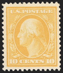 Sale Number 1231, Lot Number 289, 1910-13 Washington-Franklin Issue (Scott 374-396) Sale Number 1231, Lot Number 289, 1910-13 Washington-Franklin Issue (Scott 374-396)