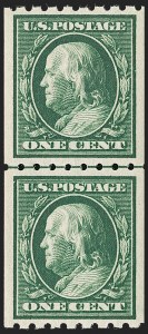 Sale Number 1231, Lot Number 295, 1910-13 Washington-Franklin Issue (Scott 374-396) Sale Number 1231, Lot Number 295, 1910-13 Washington-Franklin Issue (Scott 374-396)