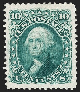 Sale 1234, Lot 132, 1867-68 Grilled Issue and 1875 Re-Issue of 1861-66 Issue (Scott 81-111), 1c-90c 1861-66 Re-Issue (102-111) Sale 1234, Lot 132, 1867-68 Grilled Issue and 1875 Re-Issue of 1861-66 Issue (Scott 81-111)