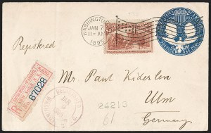 Sale 1234, Lot 238, 1893 Columbian Issue (Scott 230-245), 50c-$5.00 Columbian (240-245) Sale 1234, Lot 238, 1893 Columbian Issue (Scott 230-245)