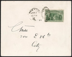 Sale 1234, Lot 238, 1893 Columbian Issue (Scott 230-245), 50c-$5.00 Columbian (240-245) Sale 1234, Lot 238, 1893 Columbian Issue (Scott 230-245)