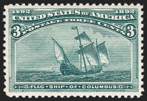 Sale Number 1235, Lot Number 1186, 1893 Columbian Issue (Scott 230-245) Sale Number 1235, Lot Number 1186, 1893 Columbian Issue (Scott 230-245)