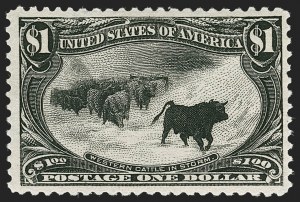 Sale 1240, Lot 359, 1898 Trans-Mississippi Issue (Scott 285-293), $1.00 Trans-Mississippi (292) Sale 1240, Lot 359, 1898 Trans-Mississippi Issue (Scott 285-293)