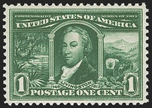 Sale Number 1245, Lot Number 1708, 1904 Louisiana Purchase Issue (Scott 323-327) Sale Number 1245, Lot Number 1708, 1904 Louisiana Purchase Issue (Scott 323-327)