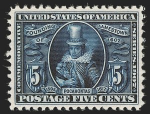 Sale Number 1245, Lot Number 1723, 1907 Jamestown Issue (Scott 328-330) Sale Number 1245, Lot Number 1723, 1907 Jamestown Issue (Scott 328-330)