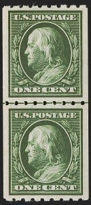 Sale Number 1245, Lot Number 1800, 1910-13 Washington-Franklin Issue (Scott 374-396) Sale Number 1245, Lot Number 1800, 1910-13 Washington-Franklin Issue (Scott 374-396)