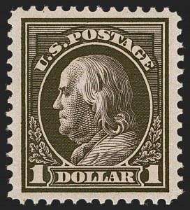 Sale Number 1245, Lot Number 1856, 1912-14 Washington-Franklin Issue (Scott 405-423) Sale Number 1245, Lot Number 1856, 1912-14 Washington-Franklin Issue (Scott 405-423)