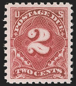 Sale Number 1245, Lot Number 2124, Postage Due Sale Number 1245, Lot Number 2124, Postage Due