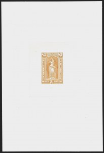Sale 1249, Lot 27, 1875 Continental Bank Note Co. Proofs, $3.00 1875 Issue, Large Die Trial Color Proofs on India (PR25TC1a) Sale 1249, Lot 27, 1875 Continental Bank Note Co. Proofs