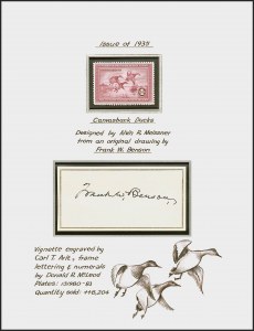 Sale 1258, Lot 3030, Artist Remarques and Signed Stamps, $1.00-$7.50 1934-1986 Hunting Permits, Accompanied by Artist Signatures (RW1-RW53) Sale 1258, Lot 3030, Artist Remarques and Signed Stamps