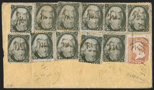 Sale 1262, Lot 150, 1861-68 Issues, 2c Black (73) Sale 1262, Lot 150, 1861-68 Issues