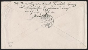 Sale 1291, Lot 815, Boxer Rebellion and Balance, Spanish-American War Patriotic Sent thru German Mails During Boxer Rebellion Sale 1291, Lot 815, Boxer Rebellion and Balance