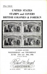 Sale No. 191 — Siegel Auction Galleries