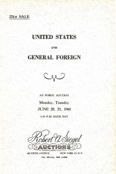 Sale No. 231 — Siegel Auction Galleries