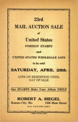 Sale No. 23 — Siegel Auction Galleries