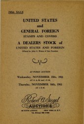 Sale No. 245 — Siegel Auction Galleries