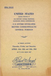 Sale No. 259 — Siegel Auction Galleries