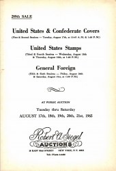 Sale No. 289 — Siegel Auction Galleries