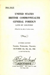 Sale No. 306 — Siegel Auction Galleries