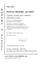 Sale No. 490 — Siegel Auction Galleries