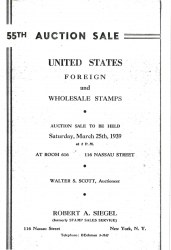 Sale No. 55 — Siegel Auction Galleries