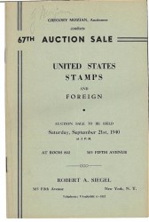 Sale No. 67 — Siegel Auction Galleries