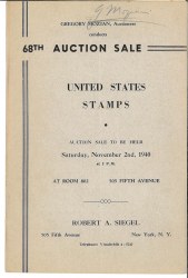 Sale No. 68 — Siegel Auction Galleries