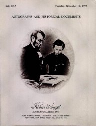 Sale No. 745A — Siegel Auction Galleries