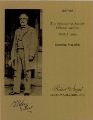 Sale No. 760A — Siegel Auction Galleries