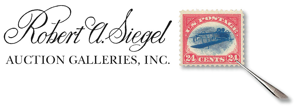 Robert A Siegel Auction Galleries, Inc. Home